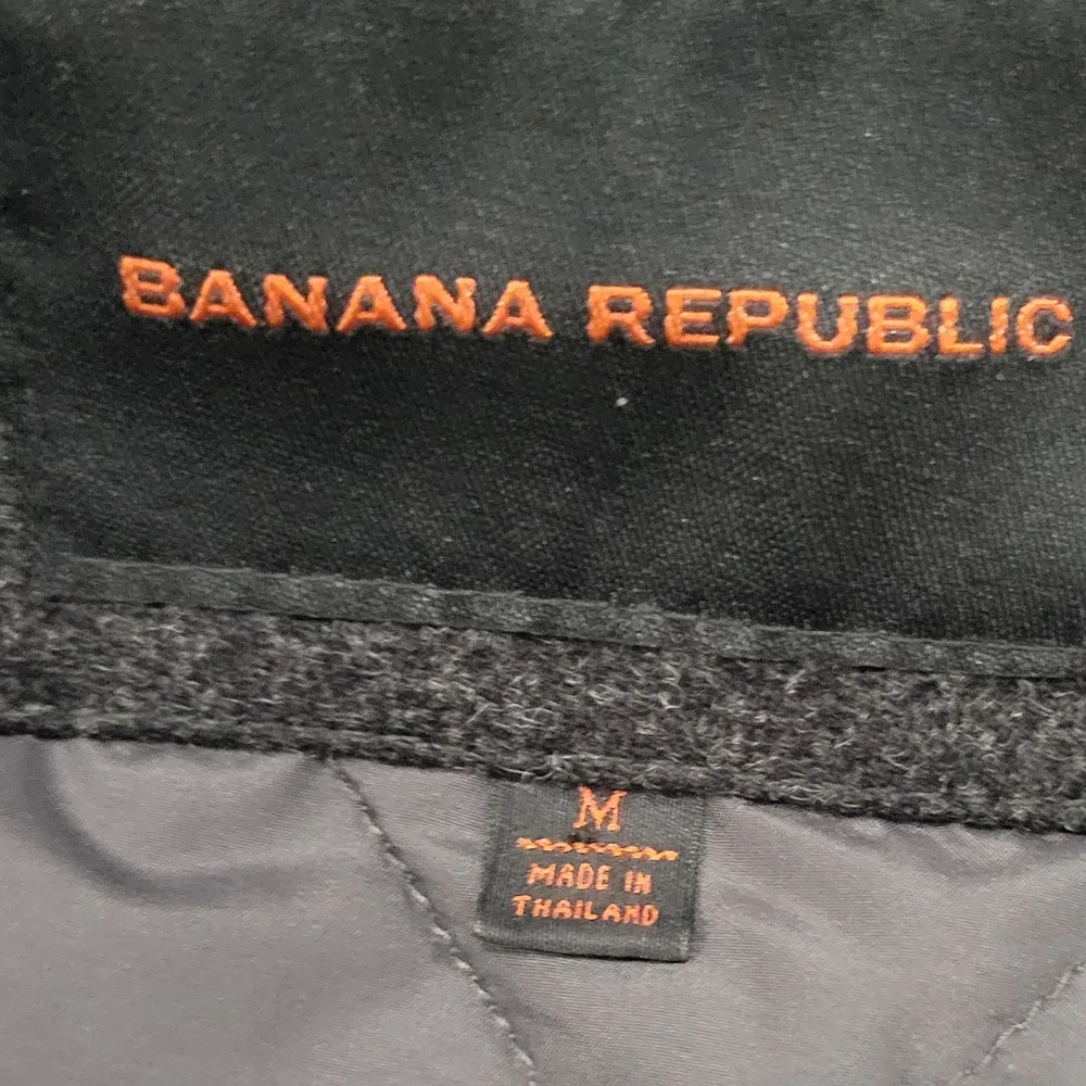 Banana Republic Vintage Men's Wool Blend Heavy Jacket Preppy Y2K Size M